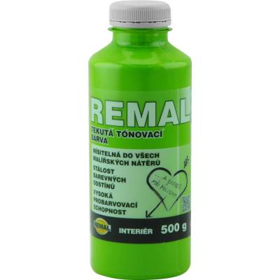 Remal tónovacia farba do maliarskych náterov 0500 žltozelená , 500g