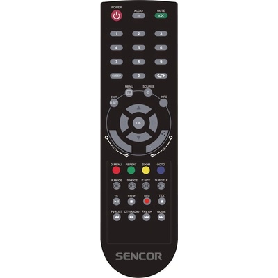 GENERAL Sencor sle1945dm4, sle22f45dm4, sle22f45m4, sle2445dm4 + управление на телевизор (мини телевизор) - дистанционно управление дубликат (sle1945dm4, sle22f45dm4, sle22f45m4, sle2445dm4 + управление на телевизор (мини телевизор))