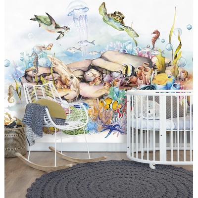 Rasch 365023 Vliesová fototapeta na zeď Kids world, rozměry 3,71 x 2,65 m