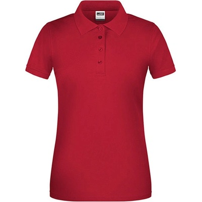 James&Nicholson Dámska polokošeľa JN873 Red