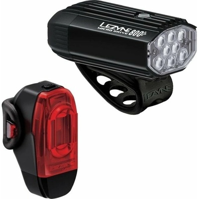 Lezyne Micro Drive 800+ KTV Drive+ set čierne