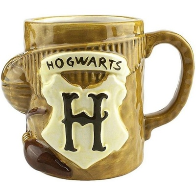 CurePink 3D keramický hrnek Harry Potter Famfrpál Quidditch SCMG25063 568 ml