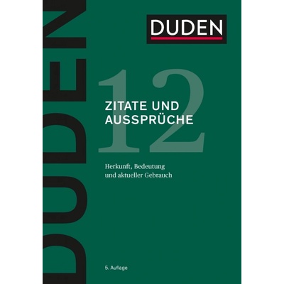 Duden - Zitate und AussprcheGerman lang.