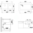 Image 1 of BLANCO SUBLINE 480/320-U (525993)