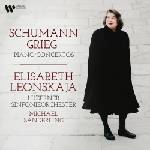 Warner Leonskaja Elizabeth: Schumann & Grieg Piano Concertos - CD (068582)