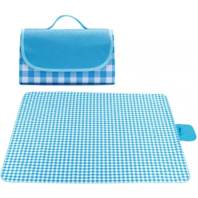 Textilomanie Skládací plážová podložka na piknik PIKNIX 145x200 cm Modrá – Zboží Dáma
