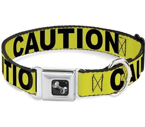 Buckle Down obojek Caution