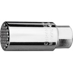 GROSS Вложка универсална, многоразмерна, 6-21 mm, 3/8" , хромирана GROSS