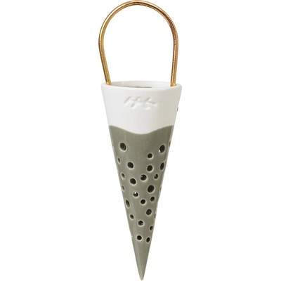 Vánoční ozdoba Nobili Olive Green 15,5 cm Kähler