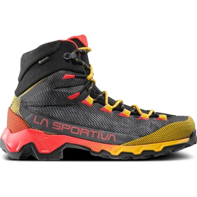 La Sportiva Мъжки туристически обувки La Sportiva Aequilibrium Hike GTX Walking boots - Carbon / Yellow - размер 44, 5 (EU) (019-1063-0326)