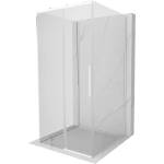 Mexen Rox-3S тристенна плъзгаща се душ кабина 120 x 120 см, прозрачна, бяла (8C2-120-120-20-00-3S)