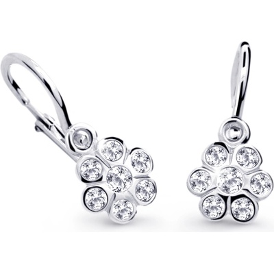 Cutie Jewellery dětské z bílého zlata C1737-10-X-2 světle modrá