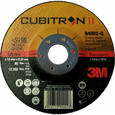 3M Cubitron II Brúsny kotúč 125 x 7 x 22 mm 94002-Q
