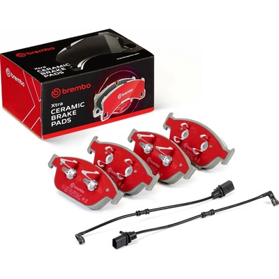 Sada brzdových platničiek, vždy 4 kusy v sade BREMBO P85127NX