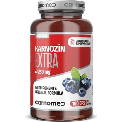CarnoMed Karnosin EXTRA Pure&Strong 100 kapslí
