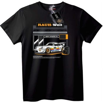 NOONEBRAND Тениска RAUH-Welt Дизайн - XL, Black