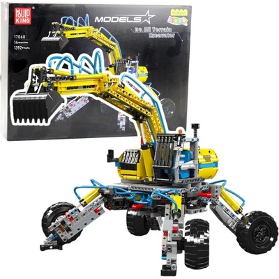 LEAN Toys 23673 Mobilný terénny bager 1392 ks
