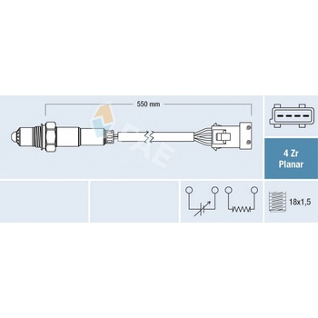 Lambda sonda FAE 77411