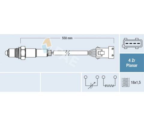Lambda sonda FAE 77411