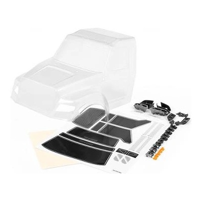 Traxxas каросерия TRX-6 Ultimate RC Hauler прозрачна