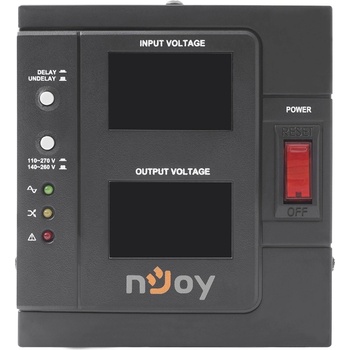 NJOY Стабилизатор Njoy Akin 1000 PWAV-10001AK-AZ01B, 1000VA/800W, Line Interactive, Rack/Tower (PWAV-10001AK-AZ01B)