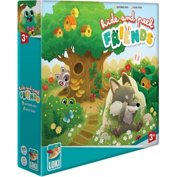 Loki Настолна игра Hide and Peek Friends - Детска (70275-IE)