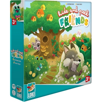 Loki Настолна игра Hide and Peek Friends - Детска (70275-IE)