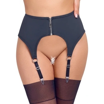 Cottelli Collection Жартиерен колан с цип Cottelli Suspender Belt