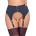 Cottelli Collection Жартиерен колан с цип Cottelli Suspender Belt