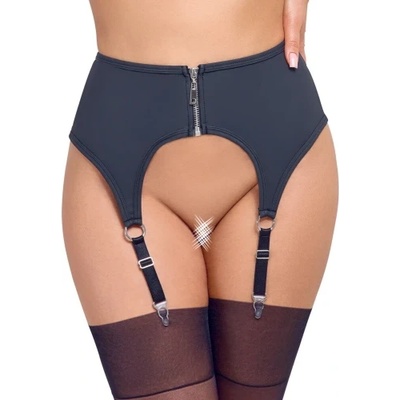 Cottelli Collection Жартиерен колан с цип Cottelli Suspender Belt