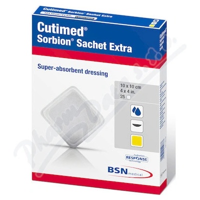 Cutimed Sorbion Sachet S 10x10cm 25ks