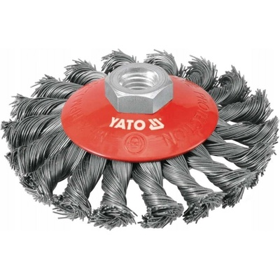Yato Kartáč drátěný boční M14 x 100 mm YT-4763