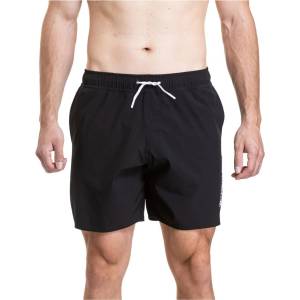 Meatfly Мъжки плувни костюми Meatfly Keith Boardshorts 17" Black / White Meatfly | Cheren | МЪЖЕ | L
