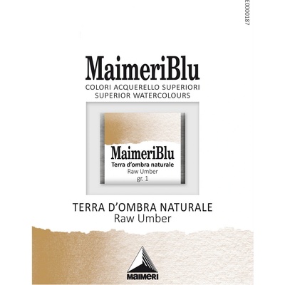 Maimeri Blu Акварелна боя Raw Umber 493 1, 5 ml 1 бр (M1607493)