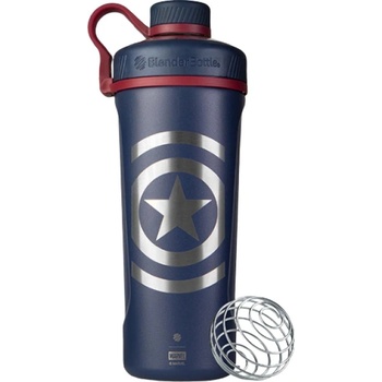 BlenderBottle Radian Insulated Stainless Steel Blender | Captain America [770 мл]