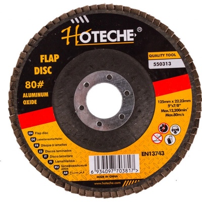 Hoteche Lamelový brusný kotouč 125 mm P80 HT550313