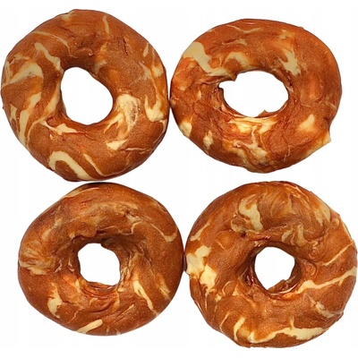 HappySnacky Hovädzie krúžky s kačicou treskou 500 g