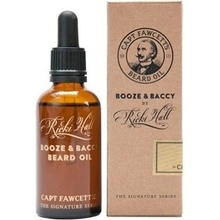 Captain Fawcett Ricki Hall's Booze & Baccy olej na vousy 50 ml