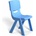 RFG Детски стол RFG Chico, пластмасов, с облегалка, 41 х 35 х 62 cm, син
