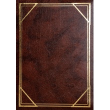 Fotoalbum 9x13 pro 300 fotek Vinyl 2Up hnědé