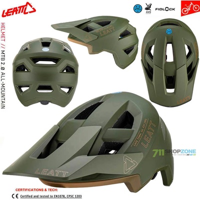 Leatt MTB AllMtn 2.0 V23 pine 2023