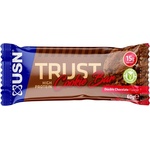 USN Trust Cookie Bars Double Chocolate, 1x60 Grams/12 bars box/