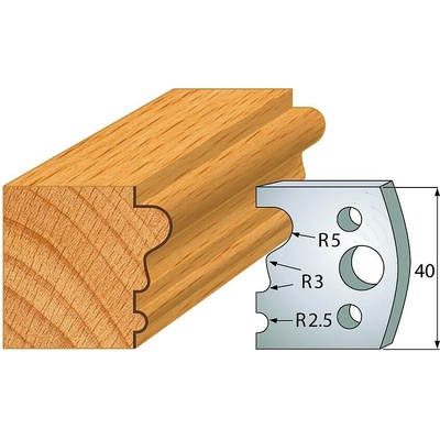 IGM Professional IGM Profil 033 - pár nožov 40x4mm SP F026-033