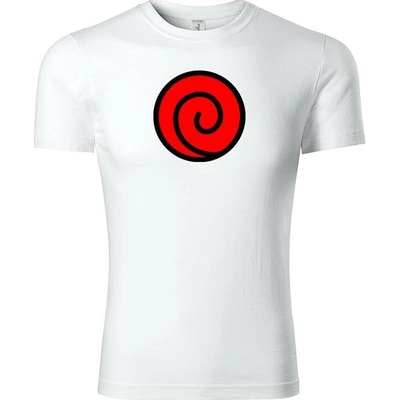Naruto tričko Uzumaki Clan Red bílá