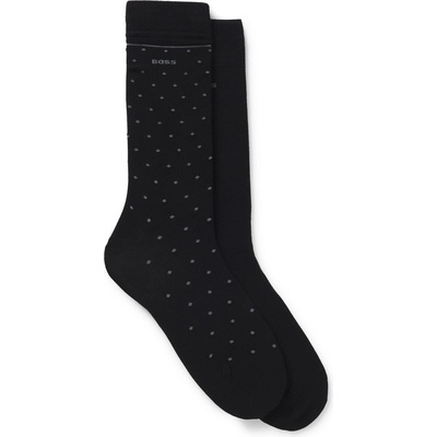 Boss Чорапи Boss Men's Bamboo Dots Crew Socks - Black 001
