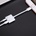 JOYROOM Adapter Lightning to 3.5mm Aux - Lightning адаптер към 3.5 аудио изход и Lightning изход (12 см) (бял) (S-Y104)