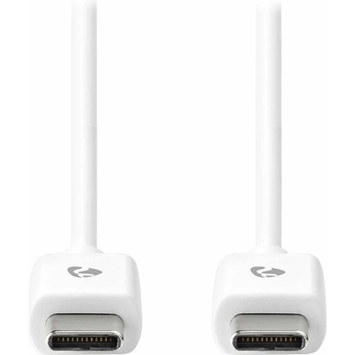 Nedis CCGL60700WT10 USB 2.0/ zástrčka USB-C - zástrčka USB-C/ 60 W/ 480 Mbps 1m
