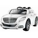 Beneo Elektrické autíčko Mercedes-Benz S600 EVA kolesá 12V 2,4 GHz dialkové ovládanie 2 X MOTOR lak ORGINAL licencia strieborná
