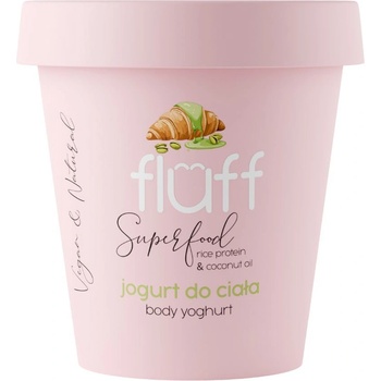 Fluff Йогурт за тяло, шамфъстък, 180 ml