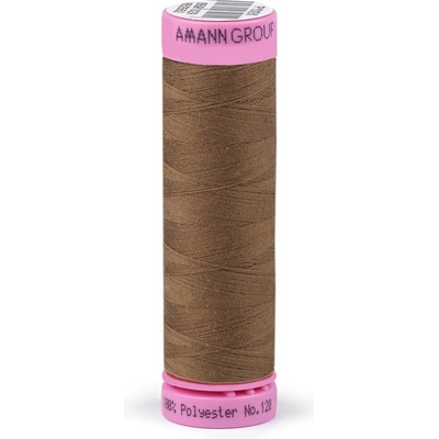 Prima-obchod Polyesterové nitě návin 100 m Aspo Amann, barva 1425 Brown Tobacco